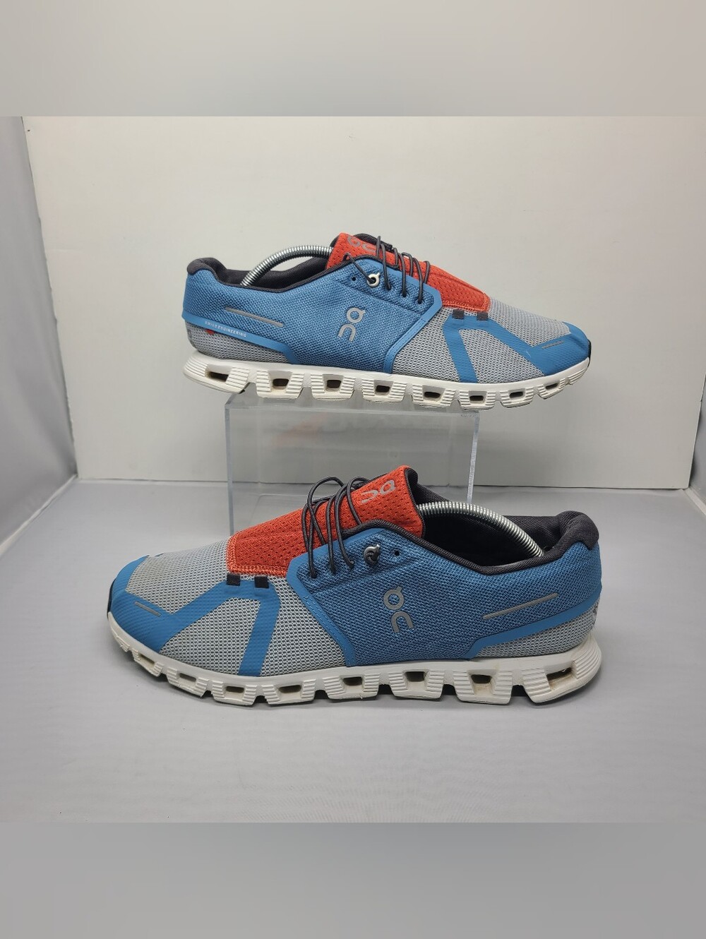 On Cloud 5 Push Running Shoe in Niagara/Chambray Mesh | Men's size 12